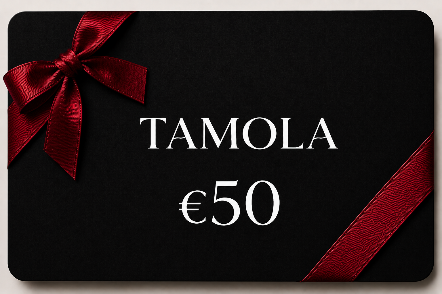 Tamola gift card