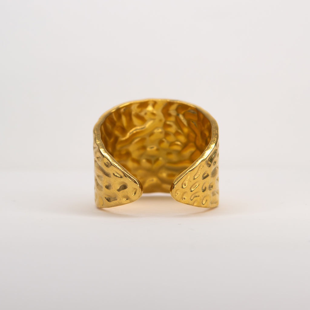 Alva Textured Ring