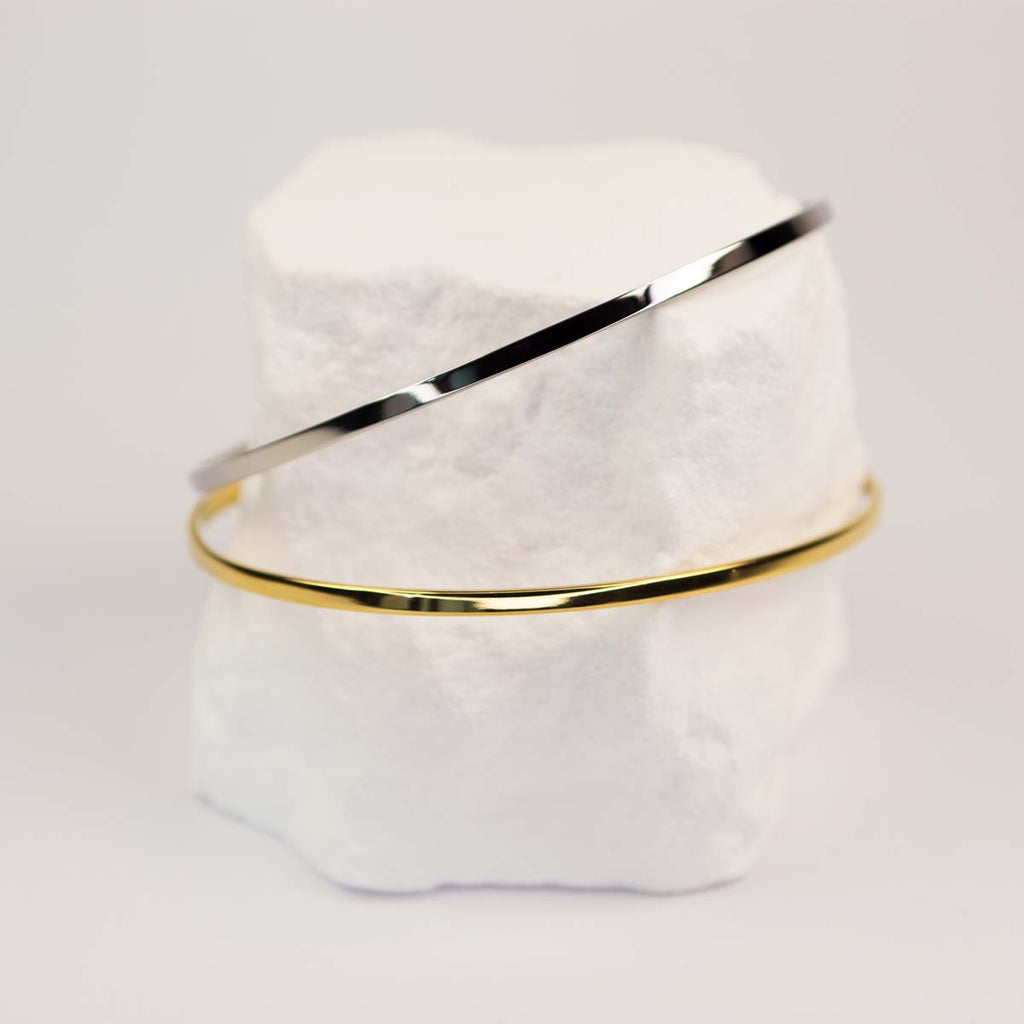Fleur Slim Cuff Bracelet