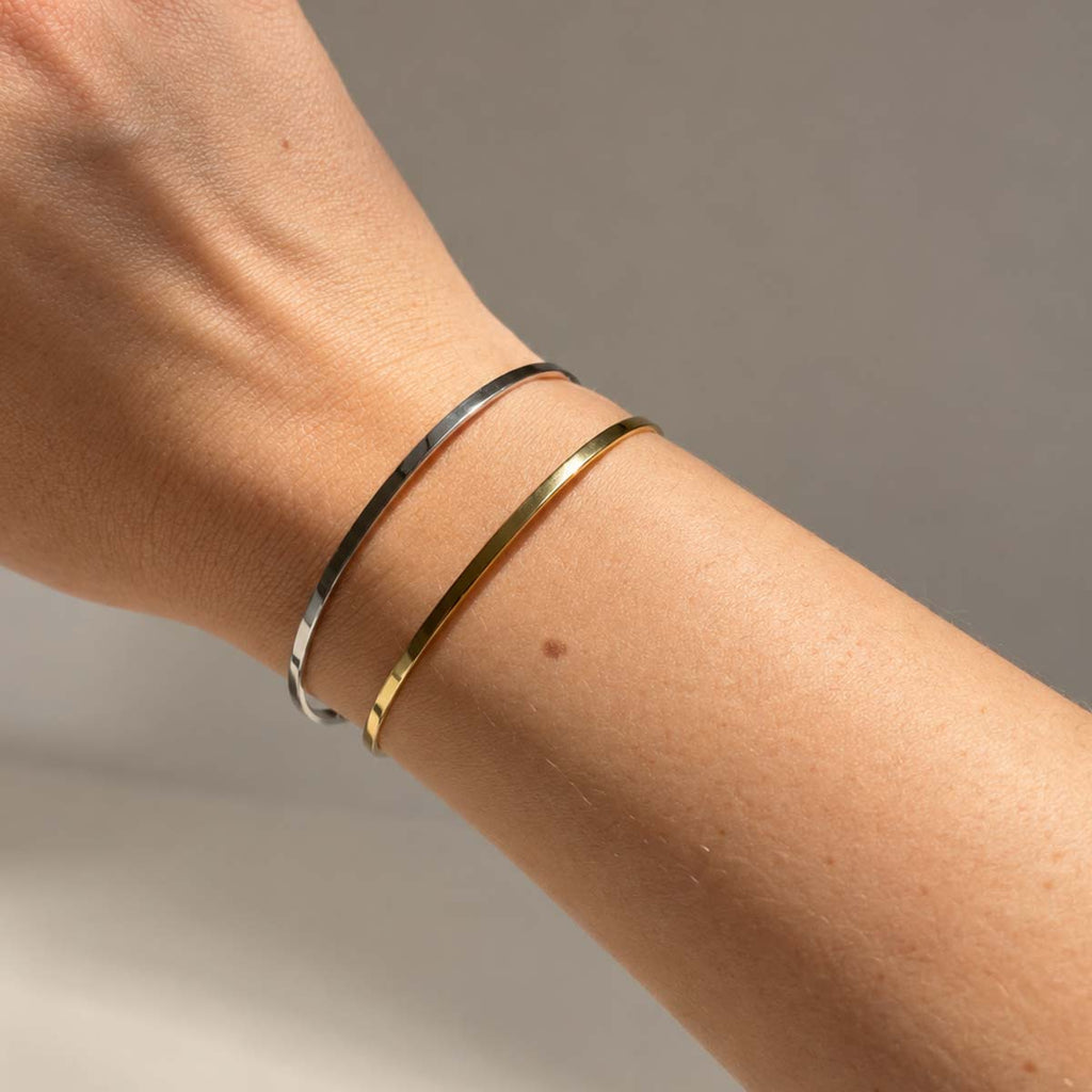 Fleur Slim Cuff Bracelet