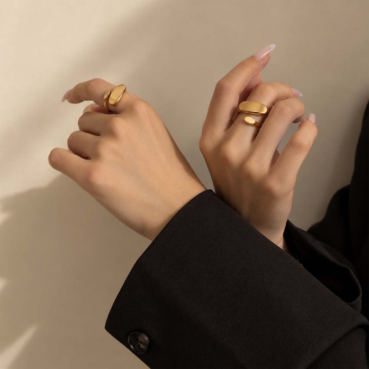 Greta Oval Open Ring