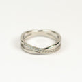 Mette Zircon Cross Ring