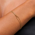 Selene Double Chain Bracelet