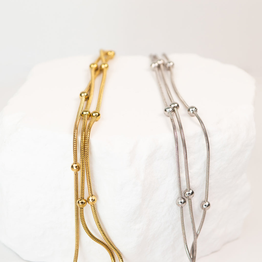 Sylva Three Layer Bracelet