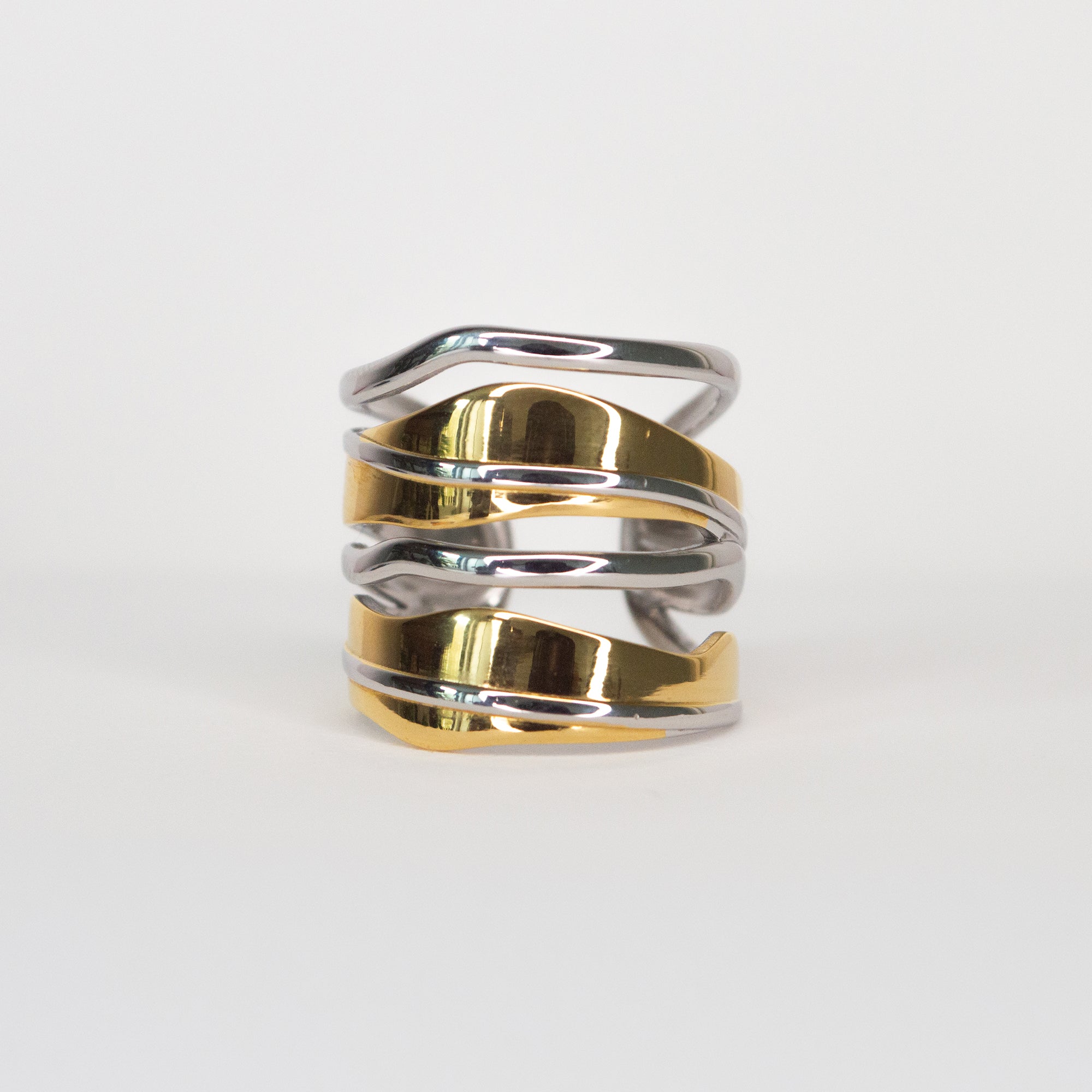 Sena Layered Line Ring
