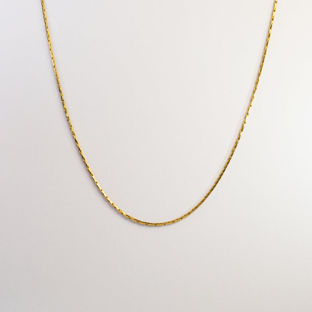 Sole Snake Chain Necklace