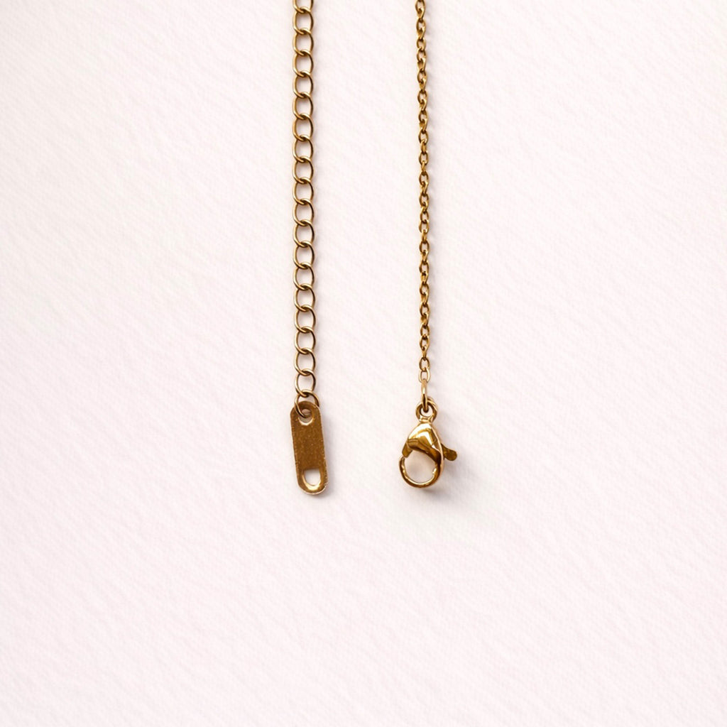 Arla Gold Cube Chain Necklace