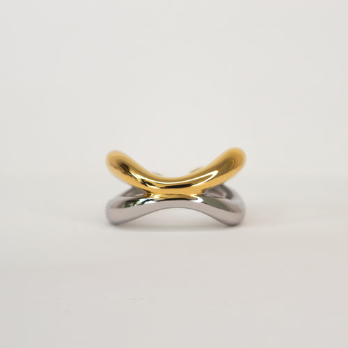 Dena Double Band Open Ring