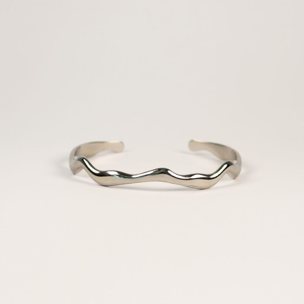 Wren Wavy Cuff Bracelet