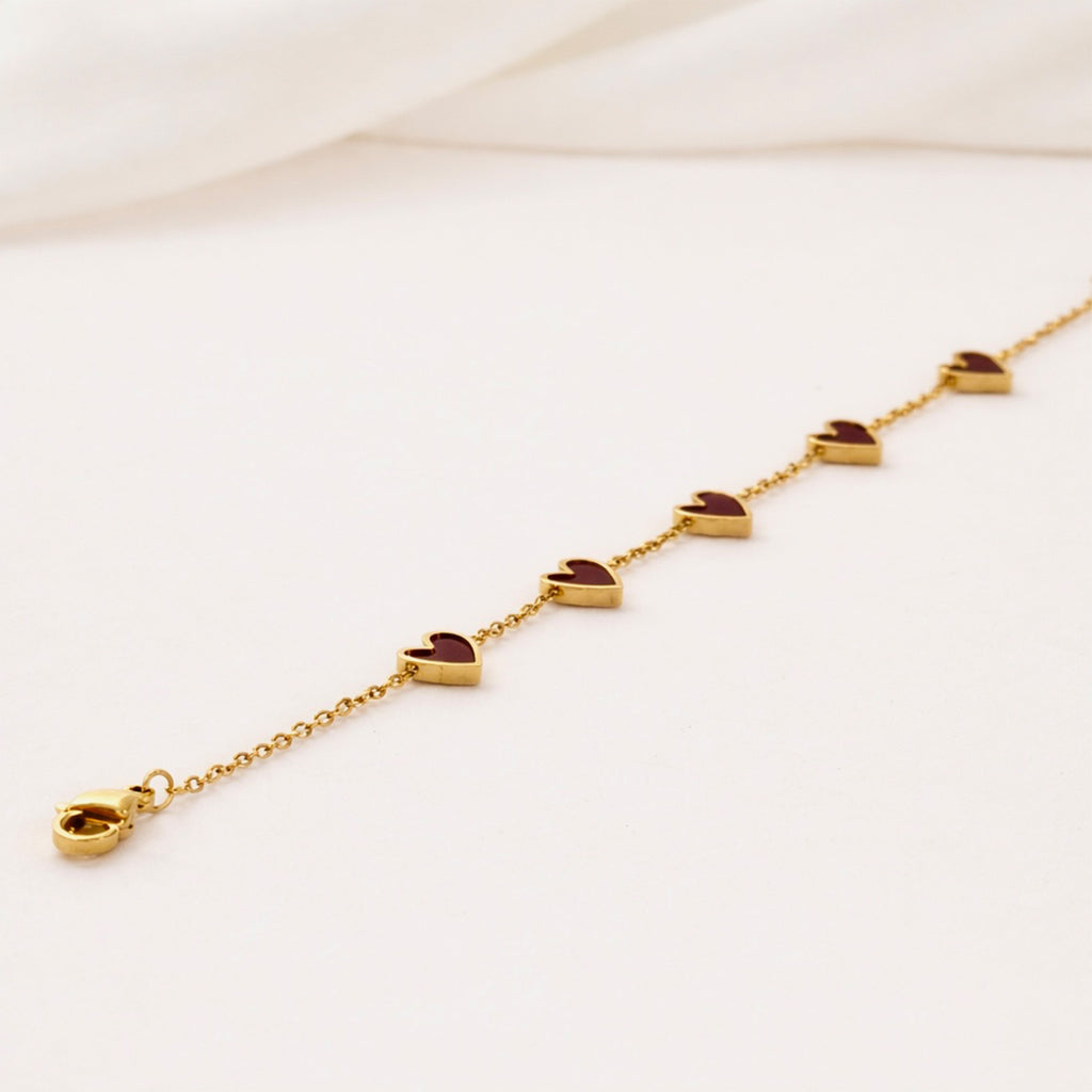 Amora Heart Chain Bracelet