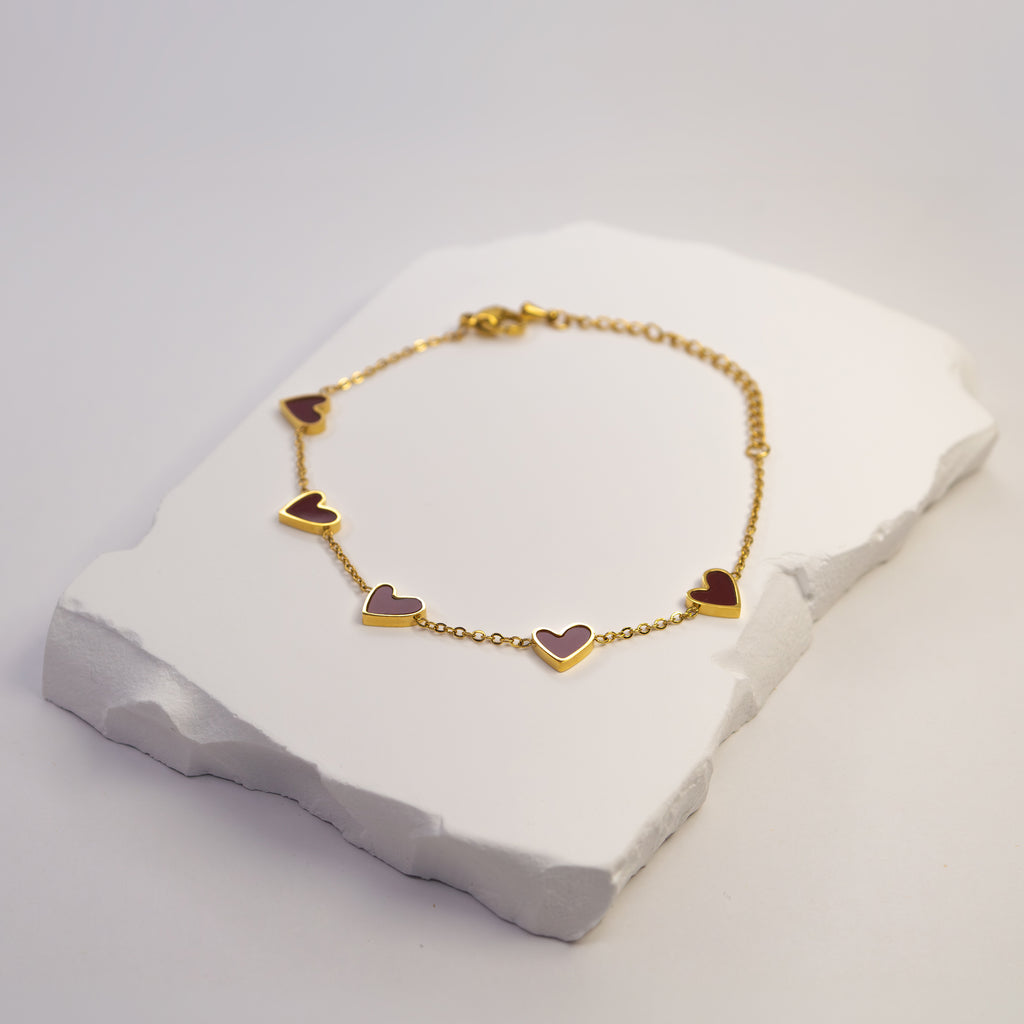 Amora Heart Chain Bracelet