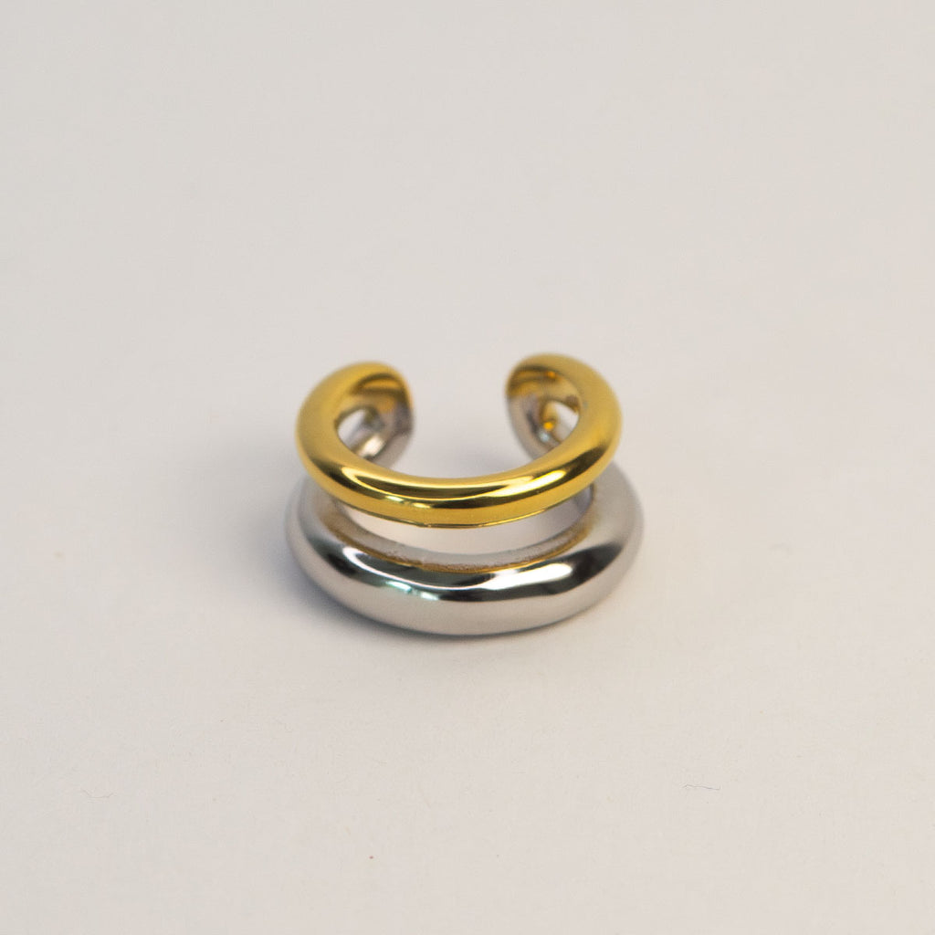Dilia Double Ring Ear Cuff