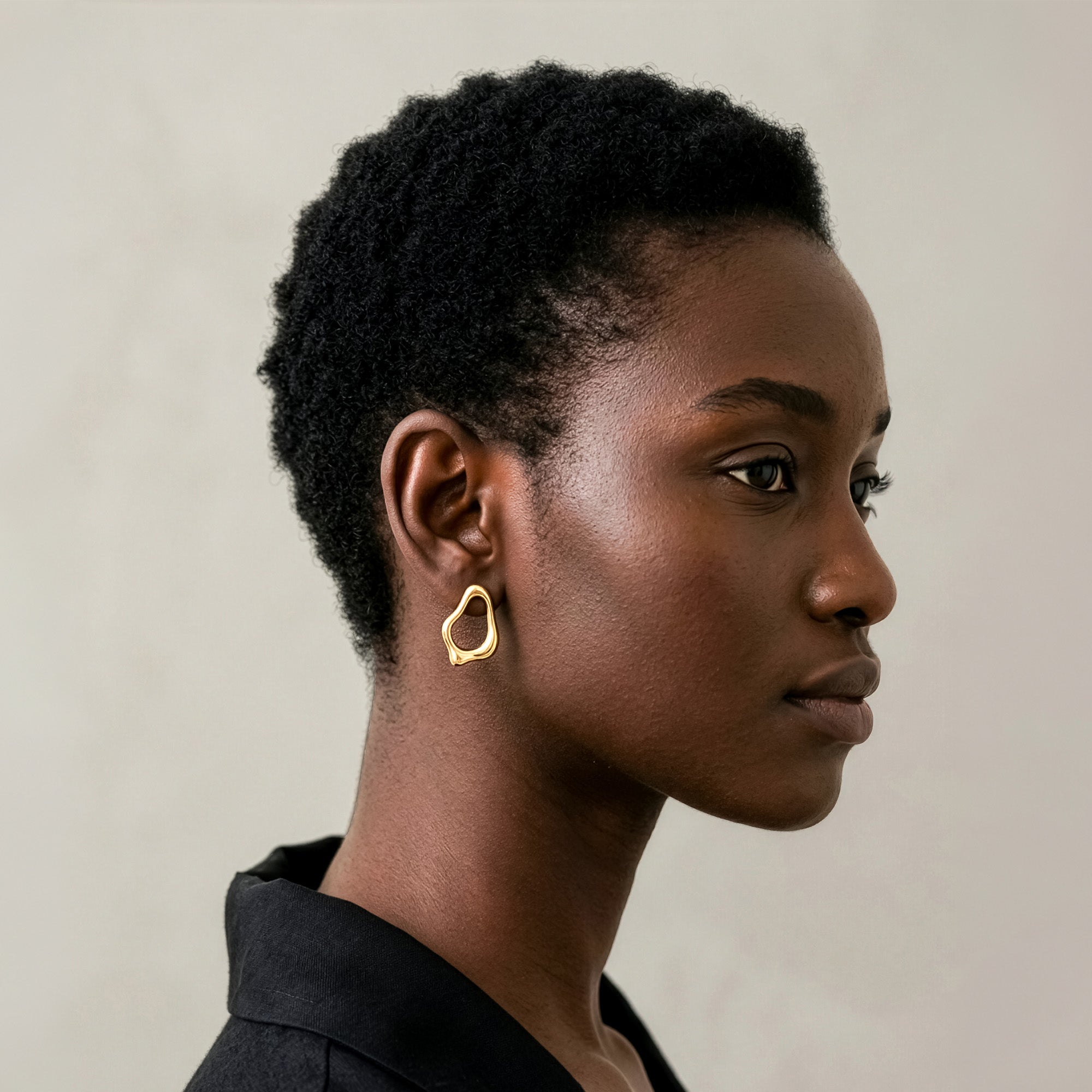 Elin Organic Shape Earrings