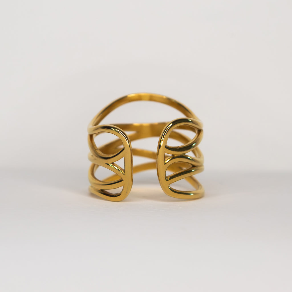 Naya Layered Open Ring