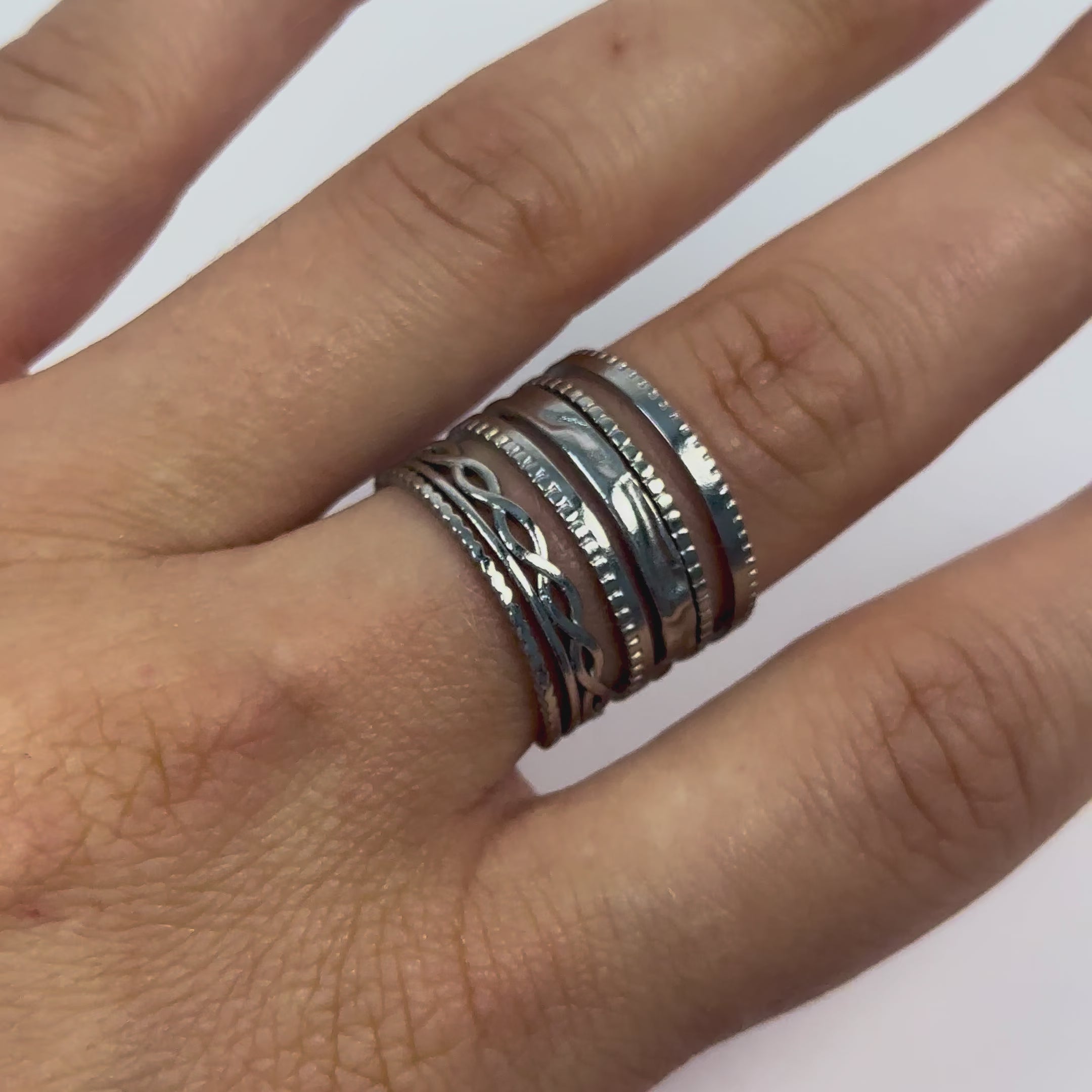 Sora Adjustable Steel Ring