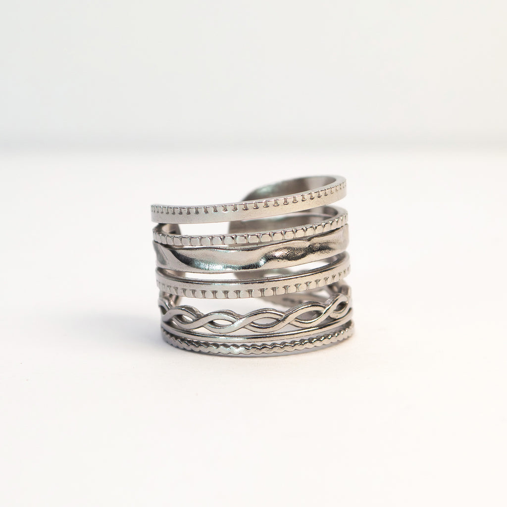 Sora Adjustable Steel Ring
