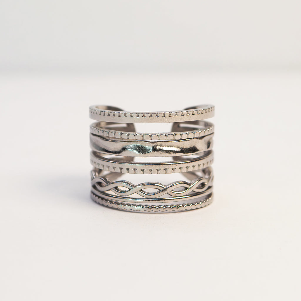 Sora Adjustable Steel Ring