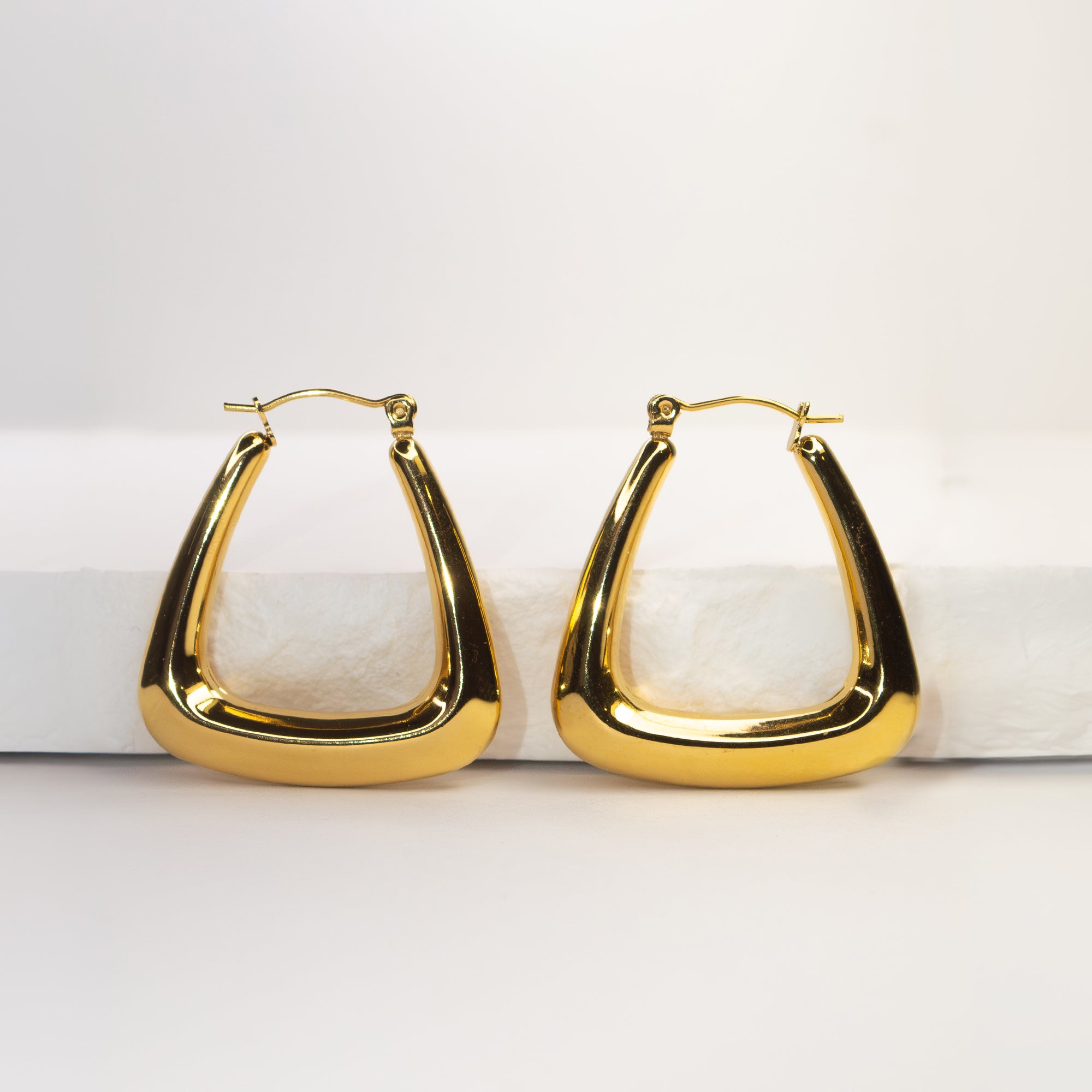 Talia Drop Hoop Earrings